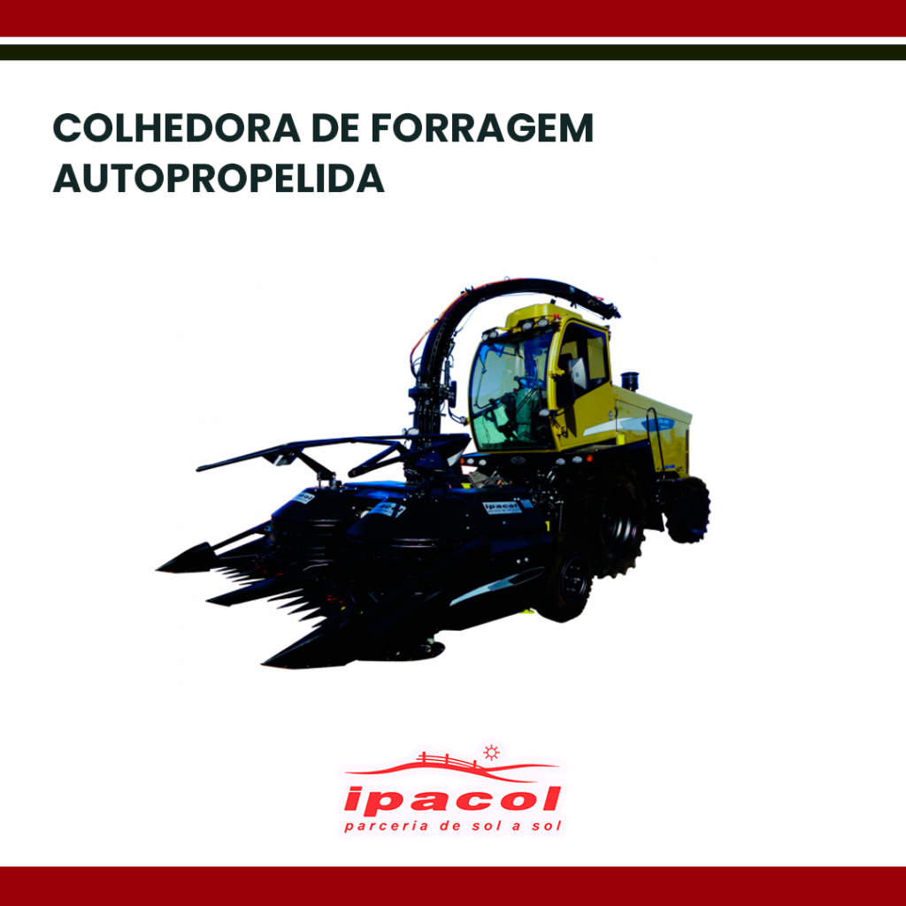 COLHEDORA DE FORRAGEM AUTOPROPELIDA