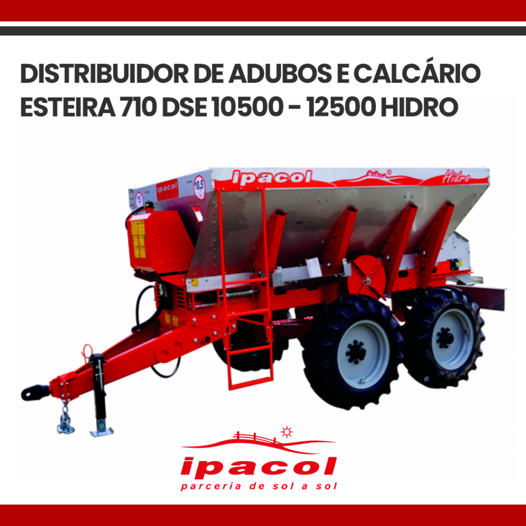 DISTRIBUIDOR DE ADUBOS E CALCÁRIO ESTEIRA 710